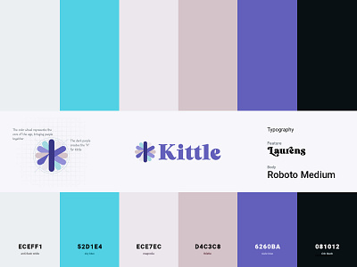 Kittle - Branding Exercise branding color design illustration logo