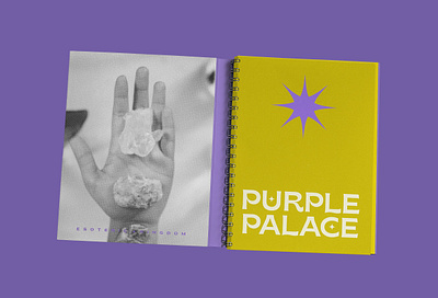 Purple Palace - Esoteric shop branding adobe illustrator adobe photoshop book design brand identity branding graphic design logo purple typography vector visual identity