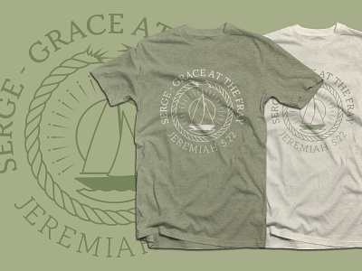 Grace at the Fray Shirt Design apparel brand branding christ christian clean design frayed fundraiser grace graphic design illustration logo minimal missionary missions shirt shirt design tshirt vector