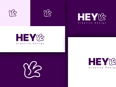 Hey Logo graphic design logo