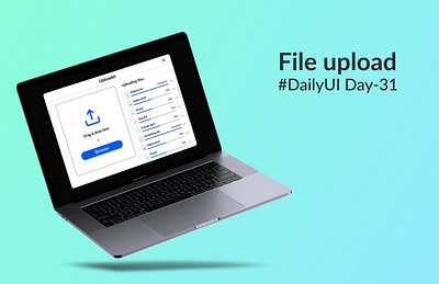 File upload #DailyUI Day-31 branding dailyui design figma graphic design illustration ui userinterface