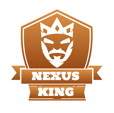 Nexus King Logo brand logo branding design designer logo graphic design illustration king logo logo logo design