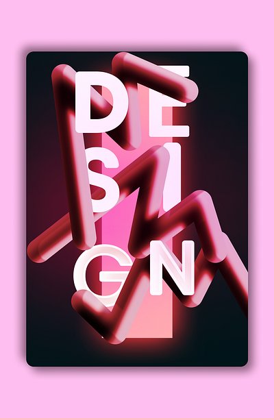 Design Poster 3d graphic design poster ui uidesign