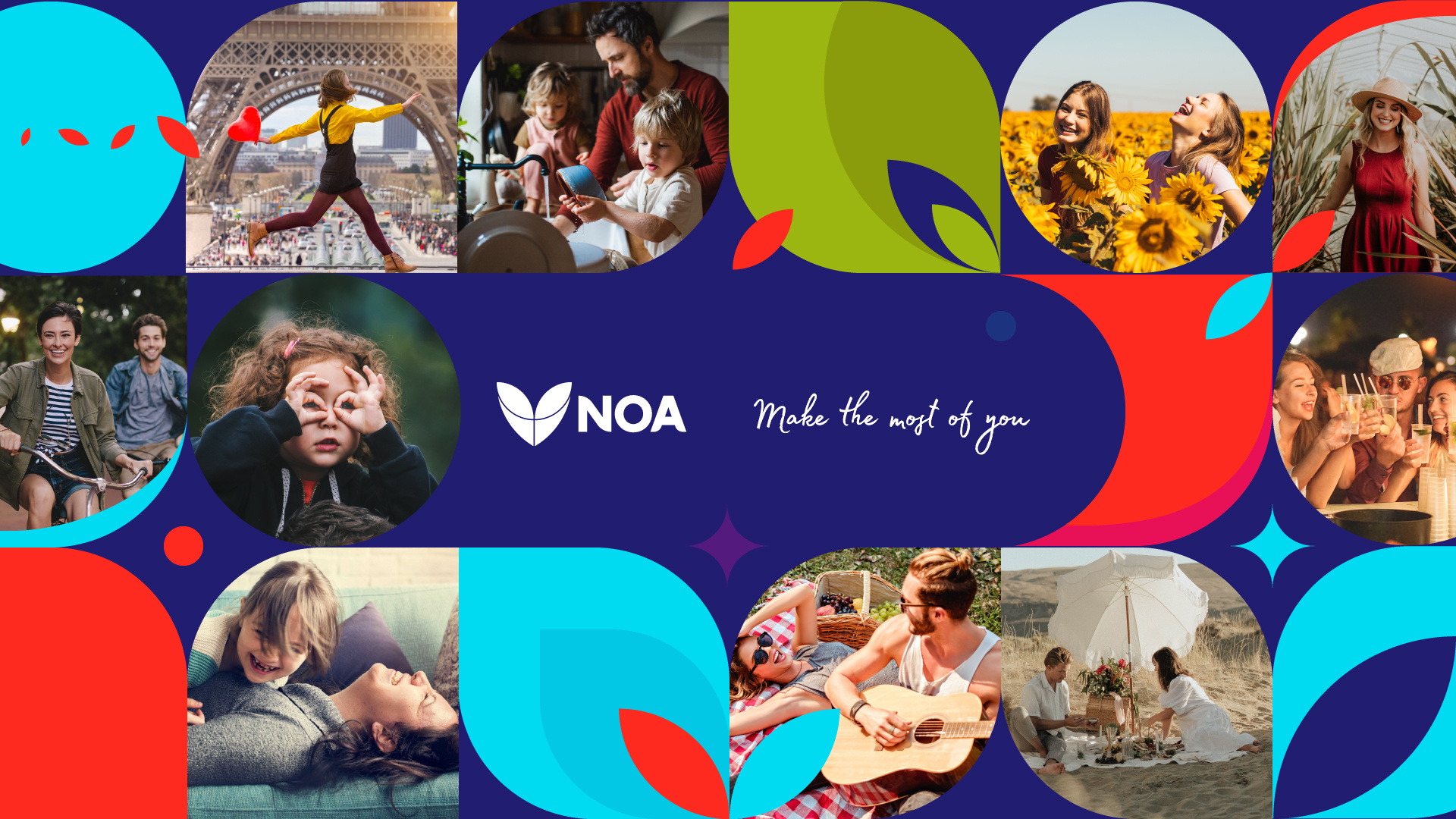 NOA Social Media visual restyle after effect animation graphic design motion graphics rebrand social media layout social media video