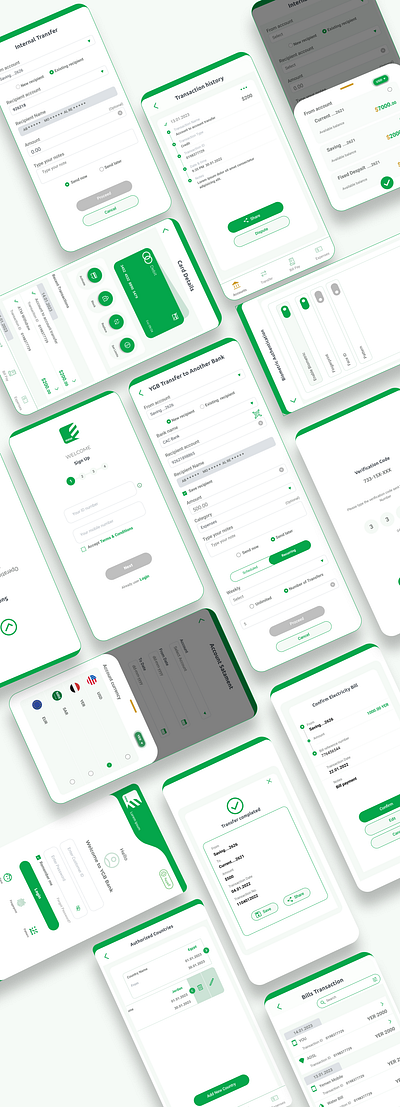Mobile Banking App mobile banking ui design ux