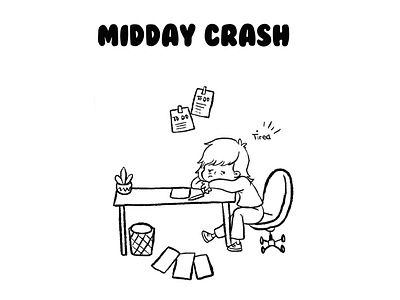 Midday crash animation character characterdesign childrensbookillustration comic design illustration