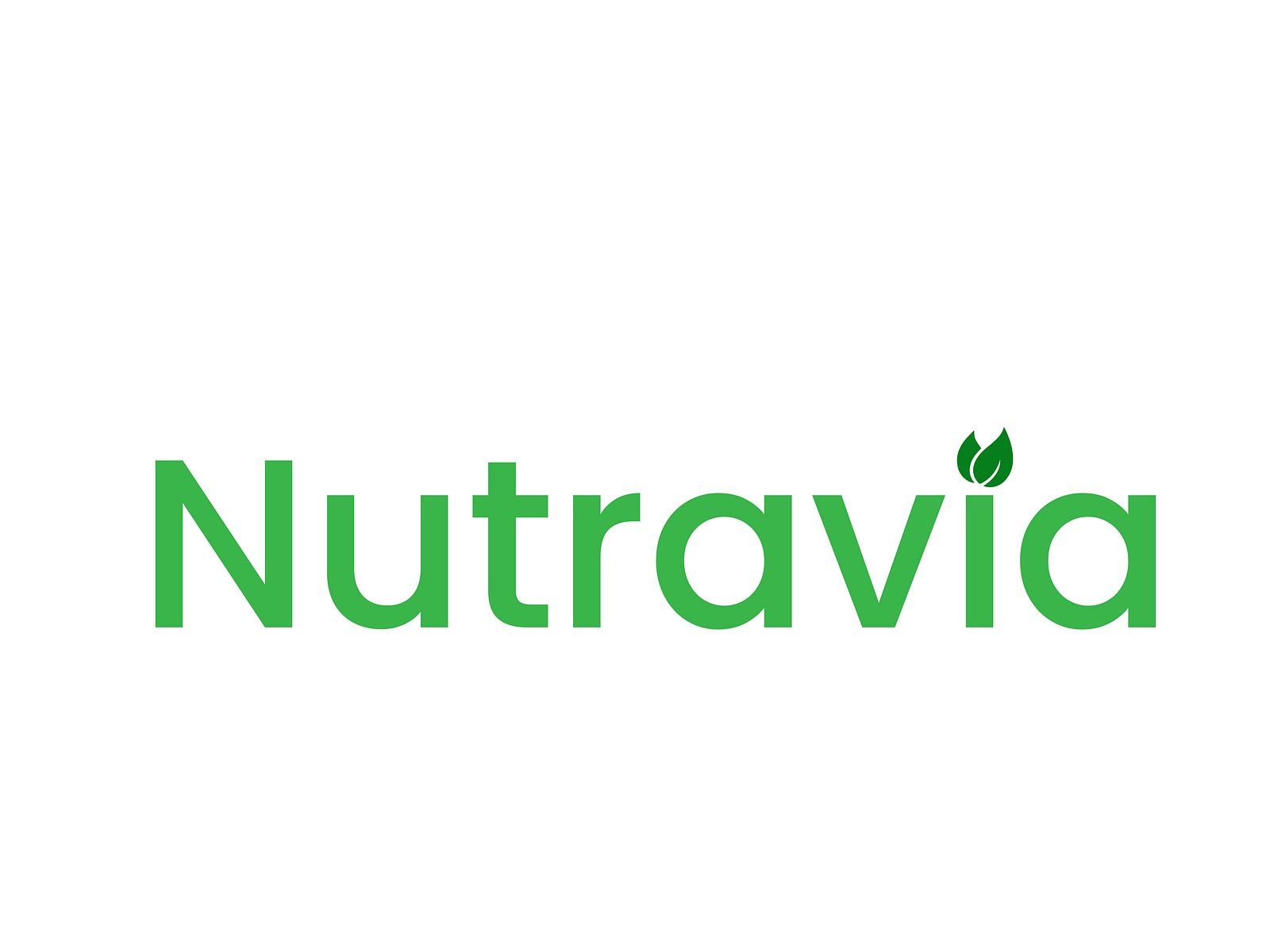 Nutravia Logo Design by Shubham Saket on Dribbble