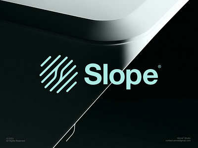 Slope®ㅤㅤ/ Logo Design branding circle custom design folio icon initial letter lettermark lines logo logo design logotype monoline s logo tech typograhpy vector venos studio wordmark