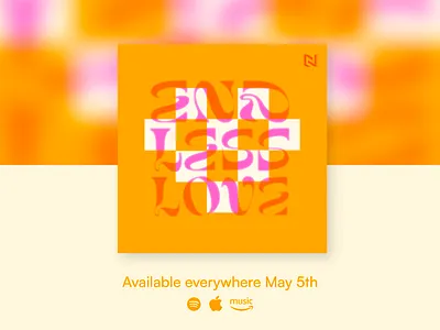 Album Art for Northway Collective - Endless Love EP album art album cover christian album cover church church music cool type design music retro typography