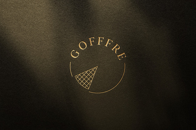 Logo for home bakery 'Gofffre' bakery logo branding logo logo design
