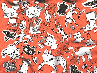 Critter Doodles creature design doodles procreate