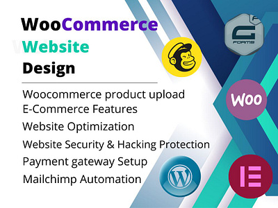 You will get a WooCommerce website using WordPress and elemento businesswebsite dropshipping ecommerce elementorlanding responsivewebsite squeezepage woocommerce woocommercestore woocommercewebsite wordpress wordpresslanding wordpresswebsite