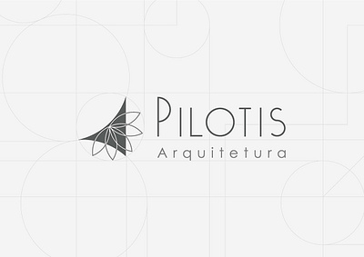 Pilotis Arquitetura brand branding design digital art graphic design logo