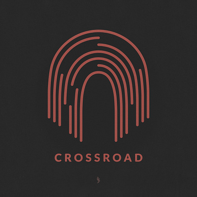 Crossroad Arch branding design graphic design illustration logo vector