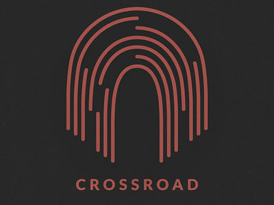 Crossroad Arch branding design graphic design illustration logo vector