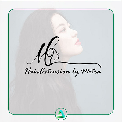 logo for hair extension salon in the USA