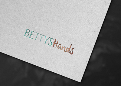 Logo - Bettys Hands branding design graphic design illustration logo typography vector