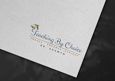 Logo - Teaching By Choice branding design graphic design illustration logo typography vector