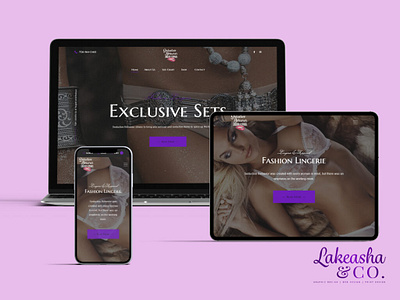 Website - Seductive Behavior (WordPress) branding design graphic design illustration typography vector