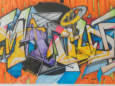 Amarildo graffiti graffiti art illustration letters