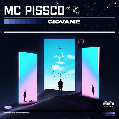 Mc pissco - Giovane [ ALBUM COVER ] album cover art cd cover cover art design graphic design illustration logo mc pissco mixtape cover rap dz