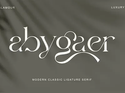 Abygaer Font calligraphy display display font font font family fonts hand lettering handlettering lettering logo sans serif sans serif font sans serif typeface script serif serif font type typedesign typeface typography