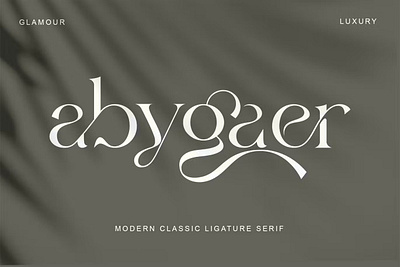 Abygaer Font calligraphy display display font font font family fonts hand lettering handlettering lettering logo sans serif sans serif font sans serif typeface script serif serif font type typedesign typeface typography