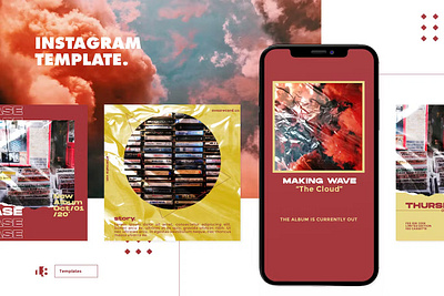 Modern Instagram Templates branding instagram instagram banner instagram post instagram post template instagram posts instagram posts template instagram stories instagram stories template instagram story instagram story template instagram template instagram templates social media social media banner social media pack social media templates socialmedia stories ui