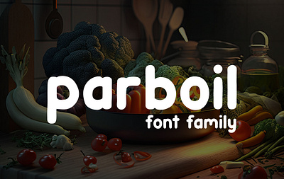 Parboil Display Font Family font font design typography