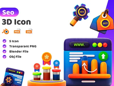 SEO 3D Icon 3d 3d art 3d artist 3d icon 3d illustration 3d ilustration 3d modeling icon icon a day icon design icon pack icon set iconography icons icons pack icons set iconset line icons ui icons ui kit