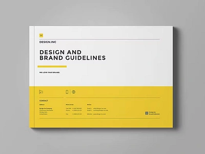 Brand Manual agency annual brand brand design brand identity brand manual branding design brochure business company corporate flyer identity indesign layout magazine marketing minimalist portfolio template