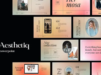 Hermosa - Aesthetic Blur Background Powerpoint abstract annual business clean corporate download google slides keynote pitch pitch deck powerpoint powerpoint template pptx presentation presentation template professional slides template ui web