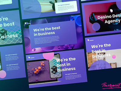 Desino - Creative Digital Agency Powerpoint abstract annual branding business clean corporate download google slides keynote pitch pitch deck powerpoint template pptx presentation presentation template professional slides template ui web