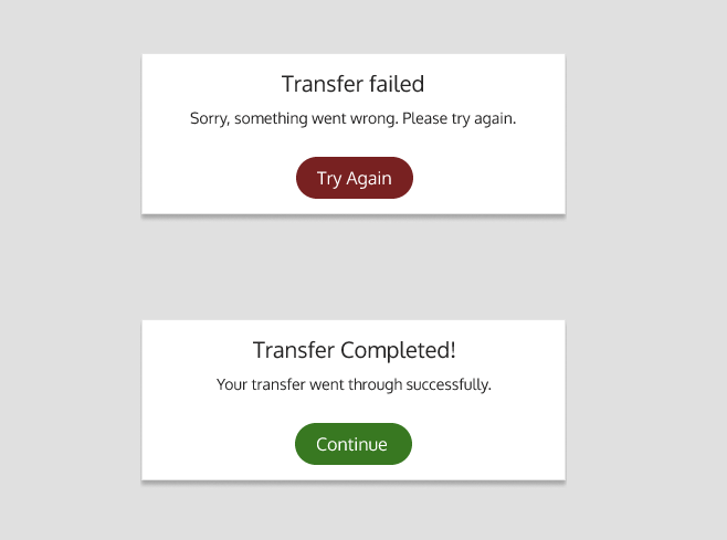 Daily UI: Flash Message 011 daily ui daily ui 001 daily ui challenge daily ui challenge 001 dailyui dailyui011 dailyuichallenge dailyuichallenge001 design error message figma animation flash message graphic design progress circle success message ui