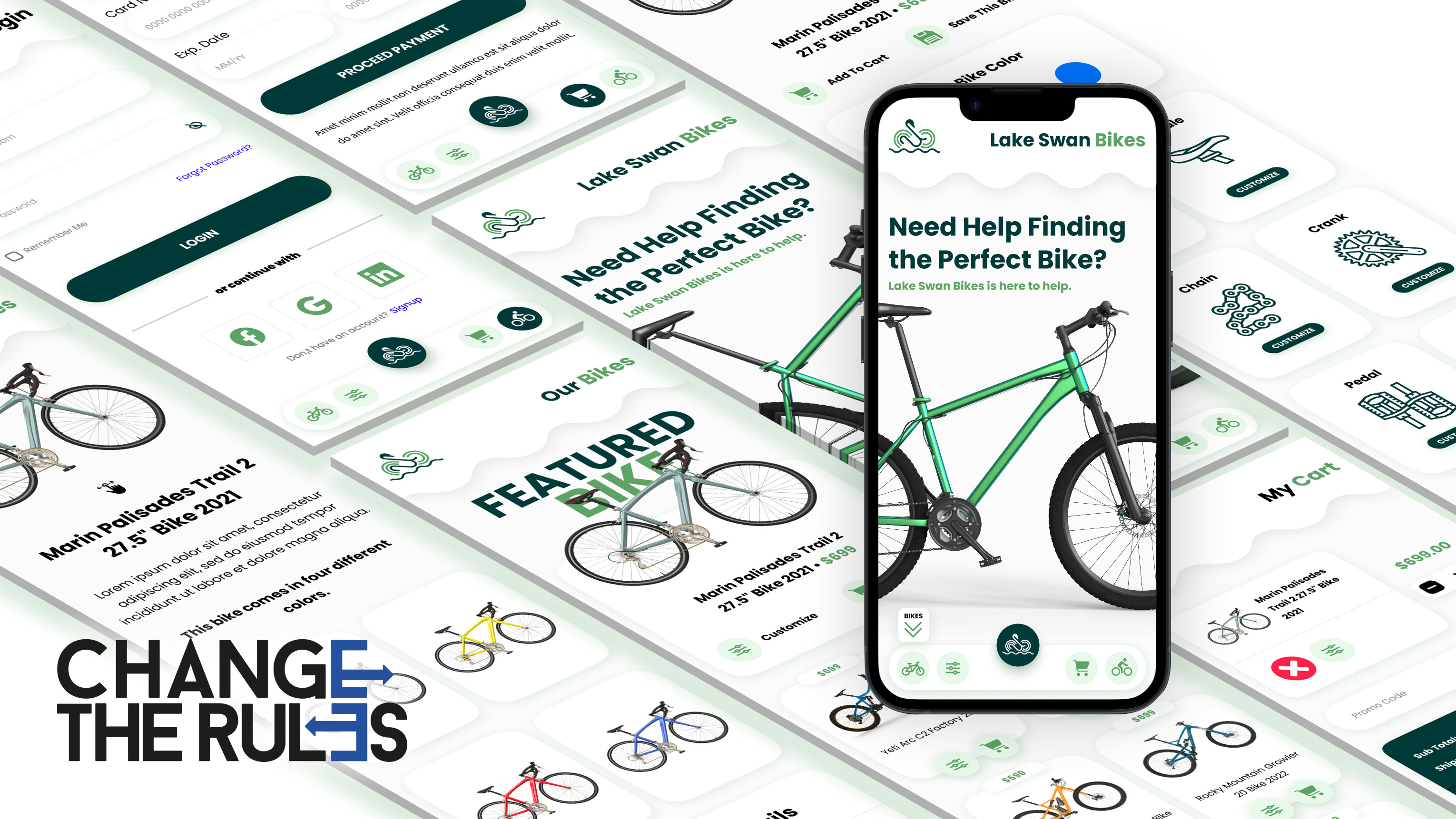 E-Commerce High-fidelity Prototype Using Figma app design fima ui ux