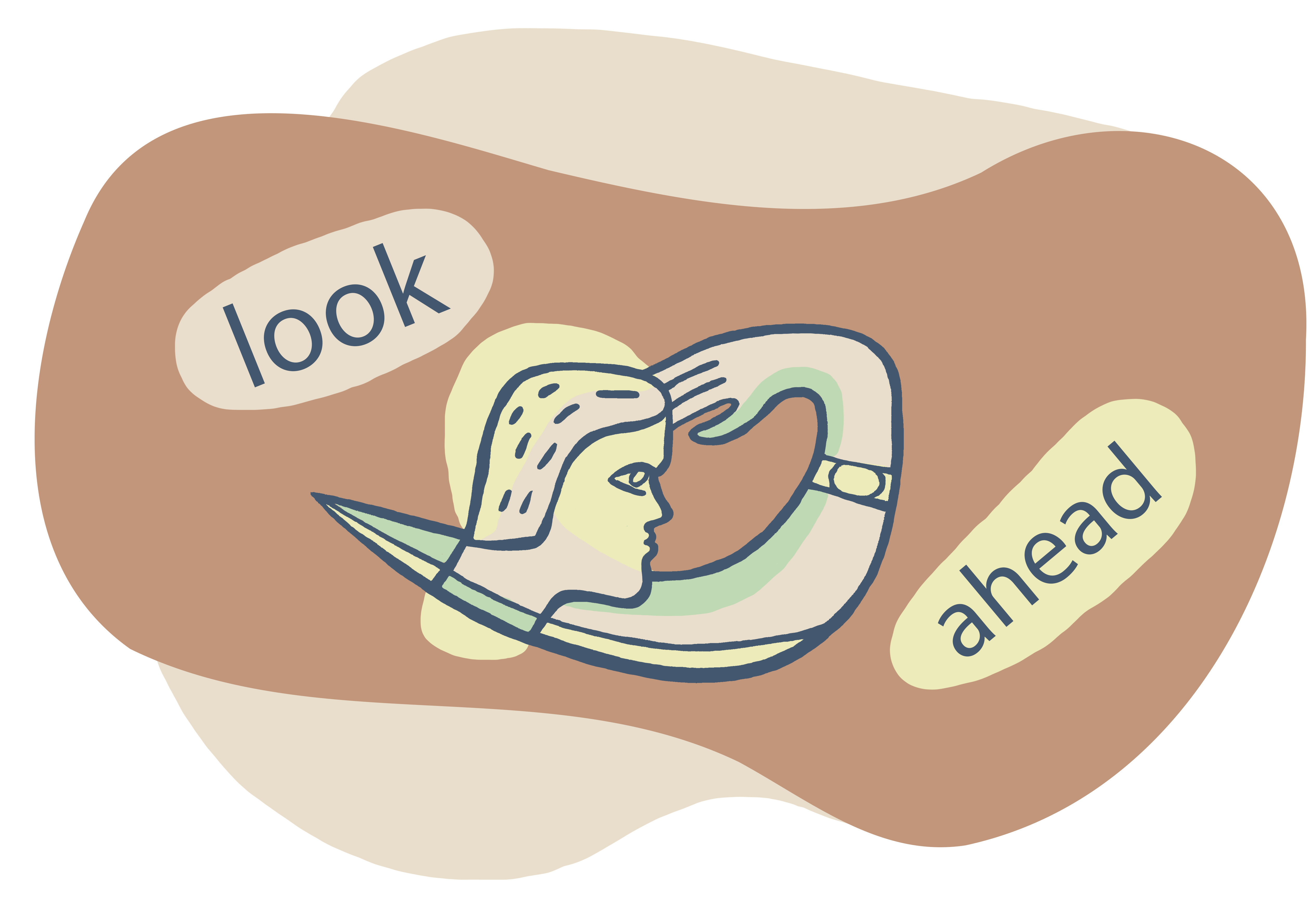 Look Ahead - PD able Illustration branding design drawing graphic design illustration