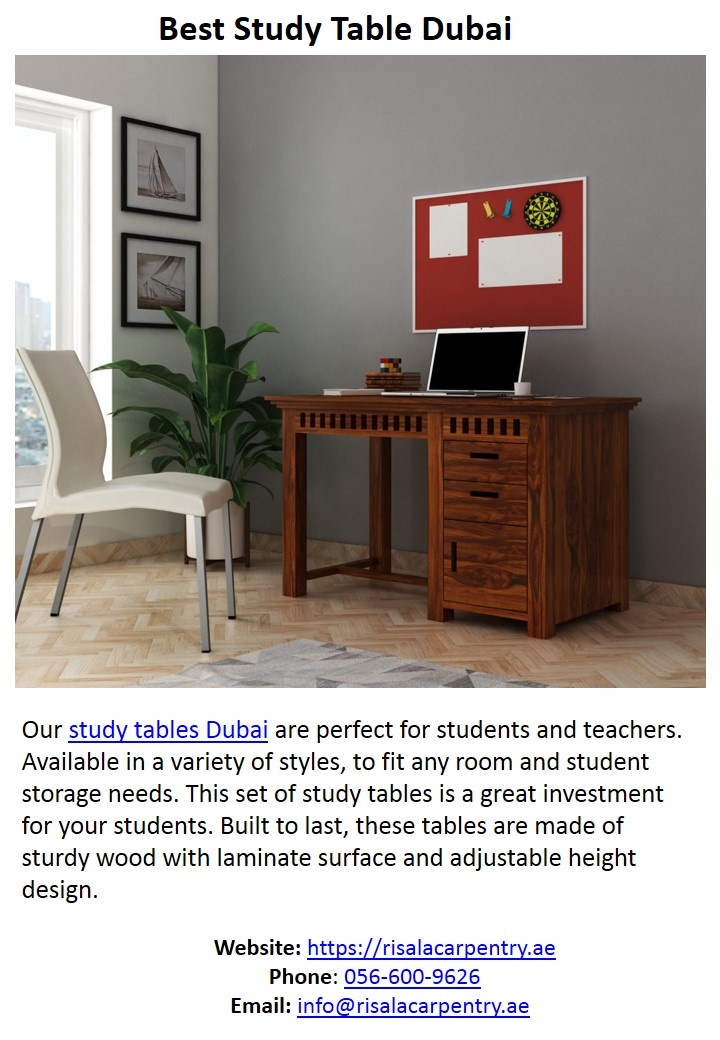 Best Study Table Dubai by carpentry on Dribbble