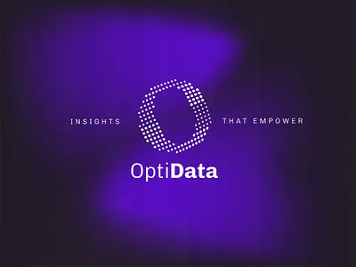 OptiData Logo app bigdata brand identity branding brandlogo datavisual datavisualisation design graphic design illustration logo techlogo typography ui ux vector visualidentity