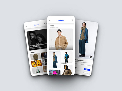 Fashion Finder branding design layout mobile app ui ui design