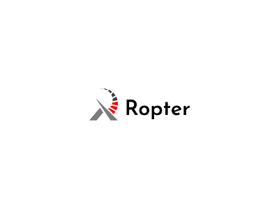 R Logo abstract app logo branding clock logo company logo graphic design letter r logo logo logo design logo designer meter logo modern logo r logo