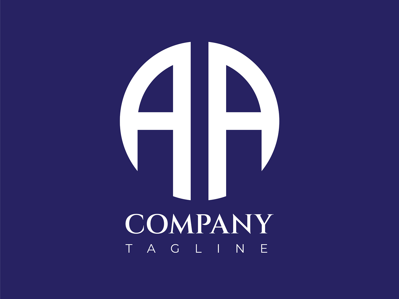 beautiful-company-logo-in-a-round-shape-on-a-blue-background-by-abu