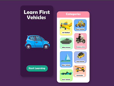 Learn First Vehicles