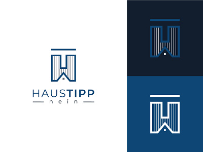 HAUSTIPP - LOGO DESIGN branding design flat graphic design graphicdesign illustration logo minimal ui vector