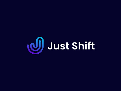 Just Shift Network Transfer Technology Logo Design a b c d e f g h i j k l brand book branding branding design colorful creative creative mark j letter logo logo icon logo identity logo inspirations logo mark m n o p q r s t u v w x y z minimal modern network symbol tech technology