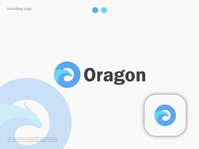 Oragon Logo Design abstract brand identity brand logo branding creative logo design dragon graphic design icon letter logo logo logo branding logo design logo inspiration monogra o logo rand symbol visual identity wordmark