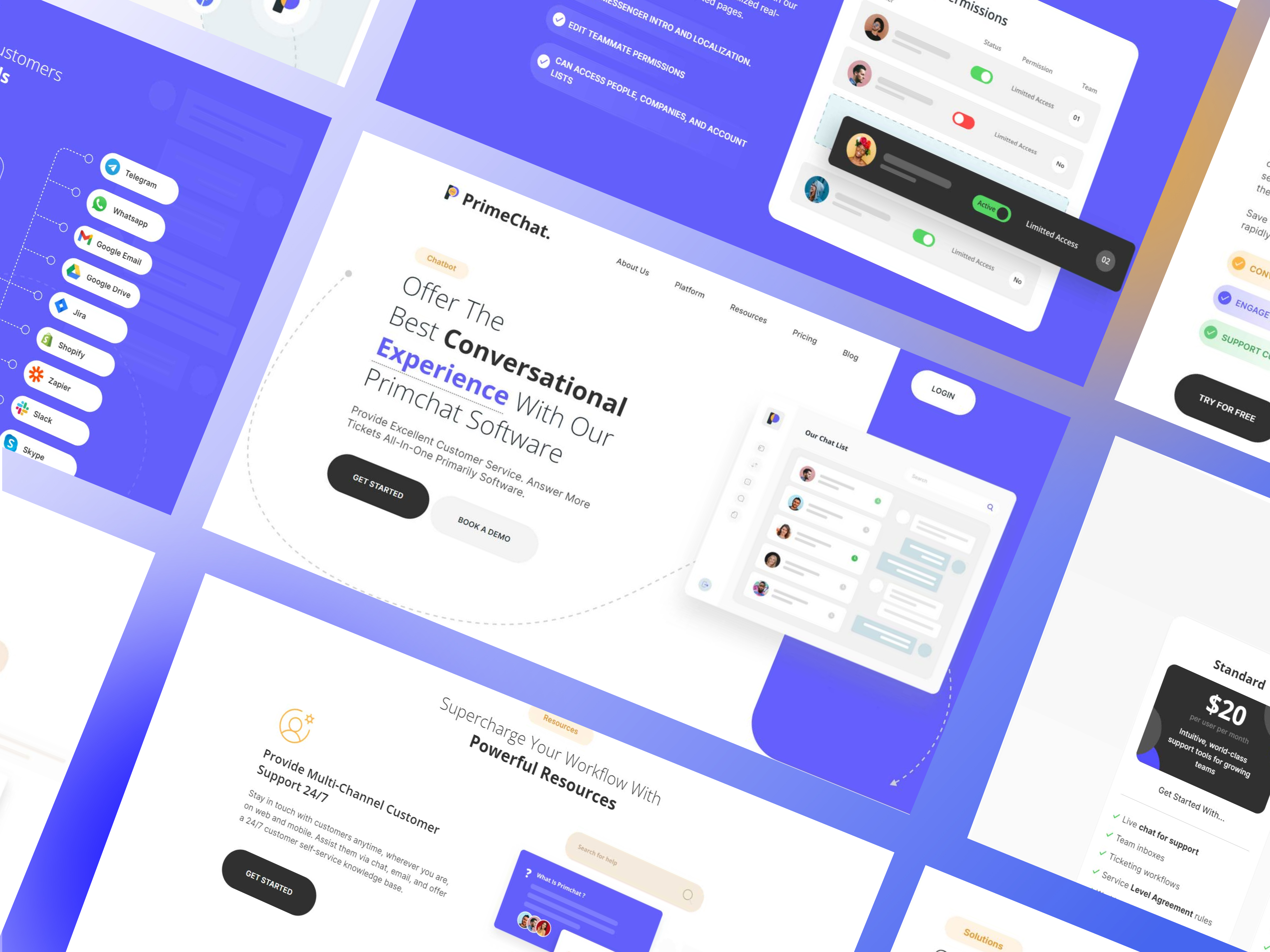 Premium SaaS Webflow Website Template Design By VictorFlow On Dribbble