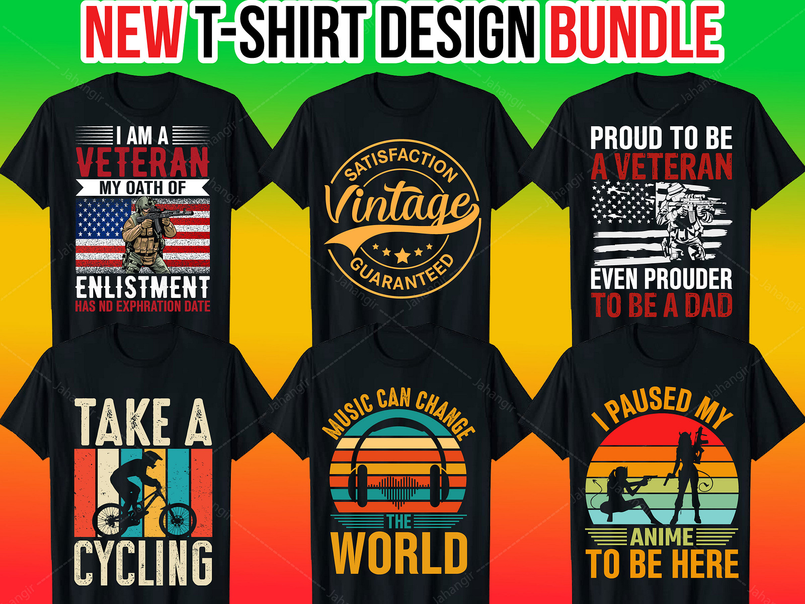 Best Selling TShirt Design Bundle by Graphic AF on Dribbble