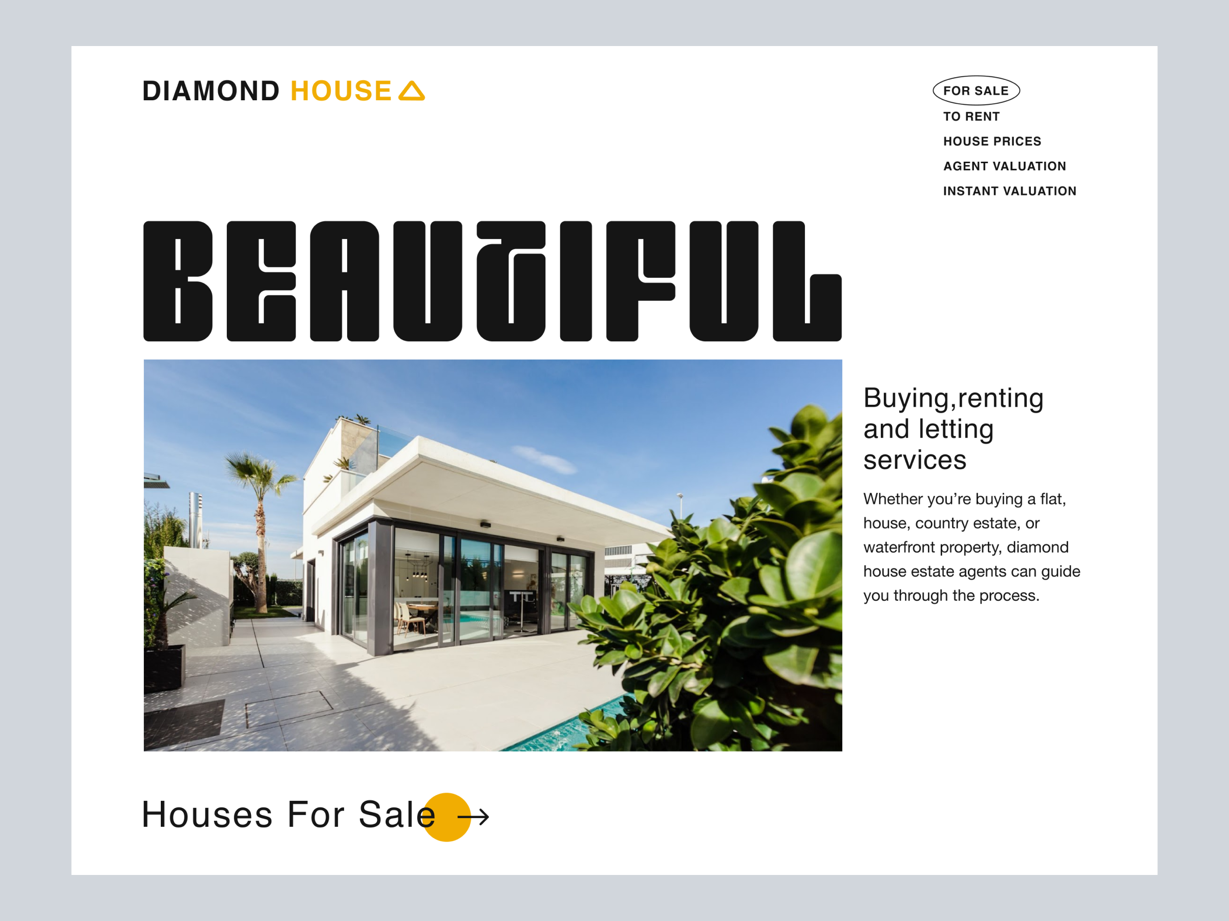 Example of Landing Page Design