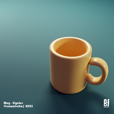 3D Illustrations of Mug 3d