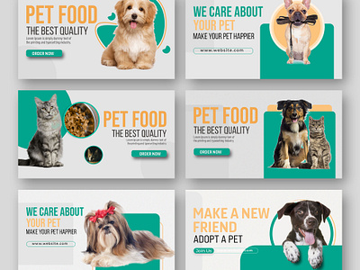 Pet Animals | Shopify banner cosmetic banner design dog banner images pet banner design pet shop banner design web banner